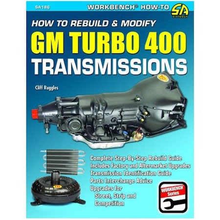 S-A Books S-A Books SA186 How to Rebuild GM Turbo 400 Transmissions Guide Book SABSA186